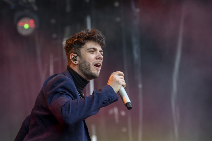 Musiker Luca Hänni gibt am Eröffnungsfest der sanierten und neugestalteten Gotthardstrasse ein Konzert.
