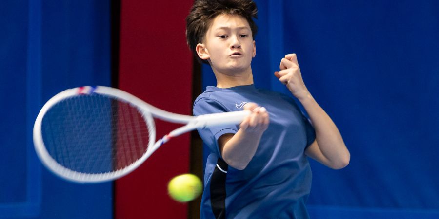 Silas Tran vom TC Zofingen ist bei den U16-Junioren an Nummer eins gesetzt.