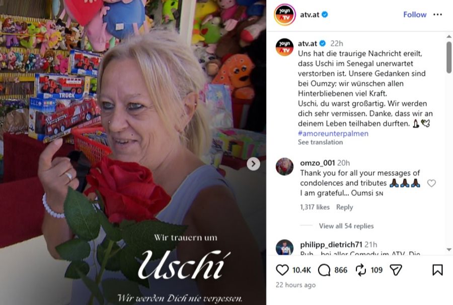 amore unter palmen uschi