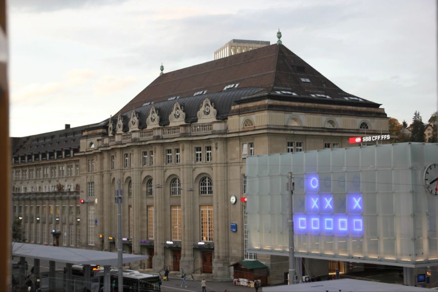 Bettler Bahnhof St. Gallen