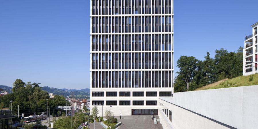 Vor dem Bundesverwaltungsgericht in St. Gallen befindet sich ein kurdischer Flüchtling seit acht Tagen im Hungerstreik. (Archivbild)