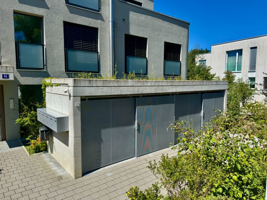 Velotunterstand aus Beton