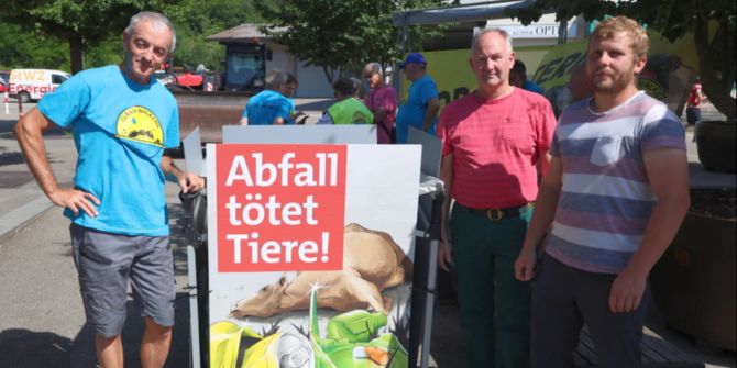 Abfall tötet Tiere