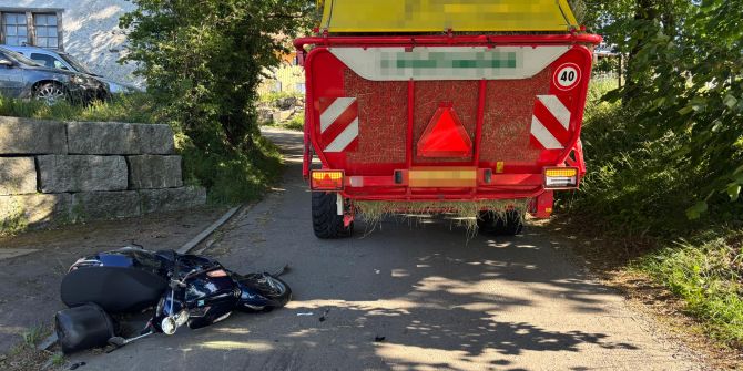 Unfall Hohentannen
