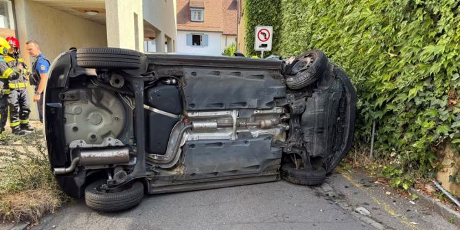 Unfall Riehen