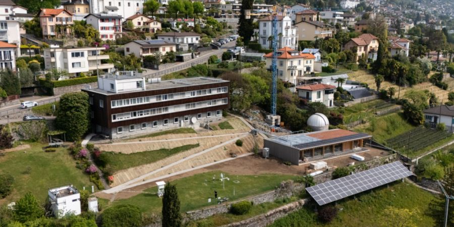 In Locarno-Monti TI (im Bild) wurde am Mittwochnachmittag mit 34,8 Grad die höchste je an einem 5. August an dieser Messstation gemessene Temperatur übertroffen.