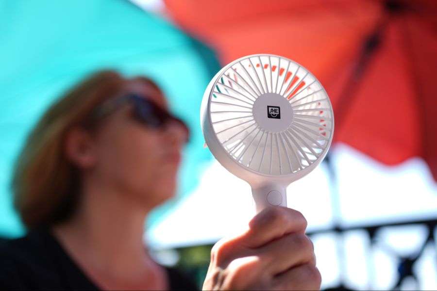 Ab Montag dürfen auch die Ventilatoren wieder einmal durchatmen. (Symbolbild)