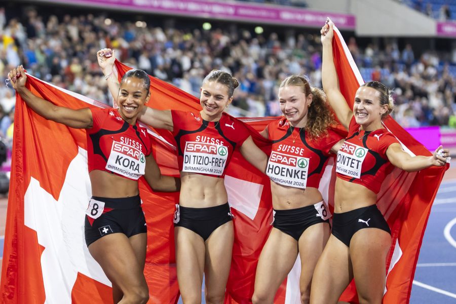 EM leichtathletik Sprint Staffel