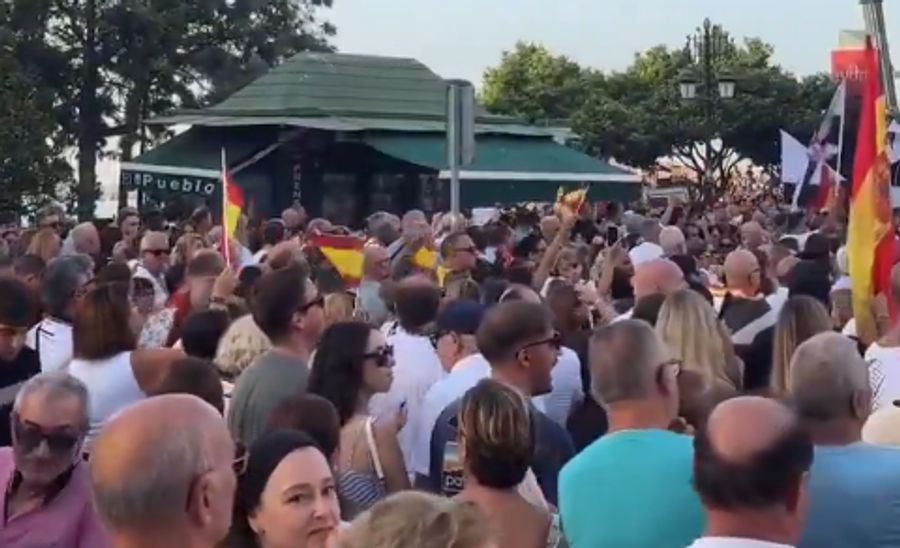 Der Protest wurde von vier Religionsgemeinschaften organisiert.