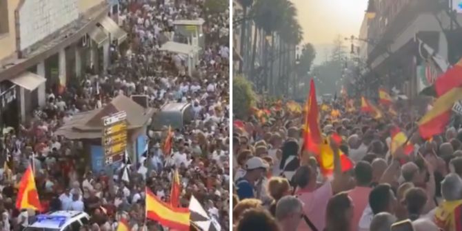 Ceuta Migrationskrise Protest