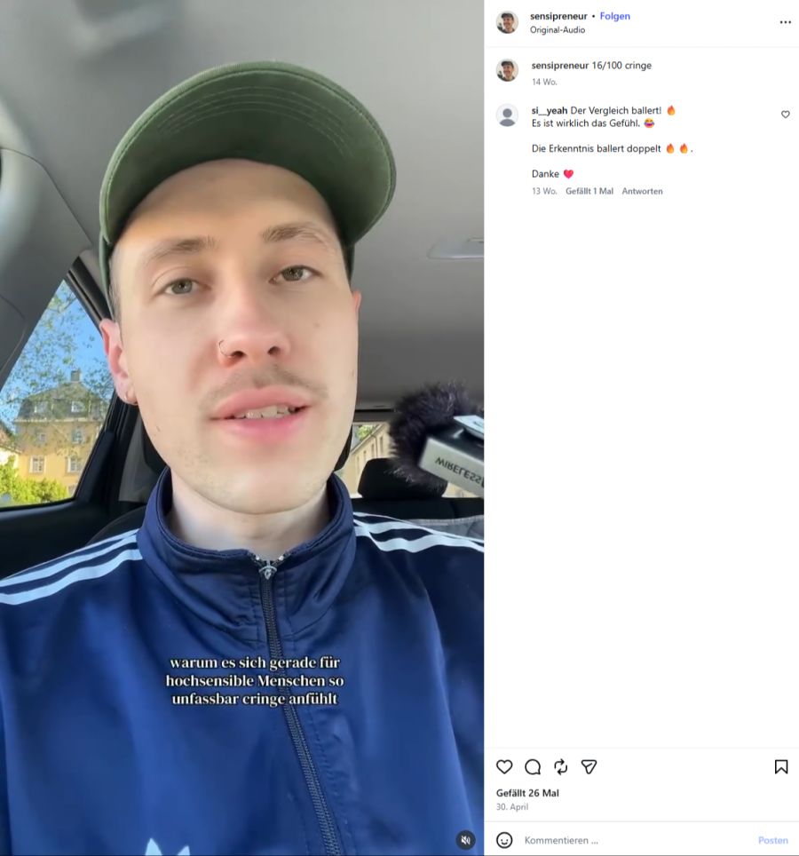 Andrew Tchoumak leidet unter Angst vor Arbeit.