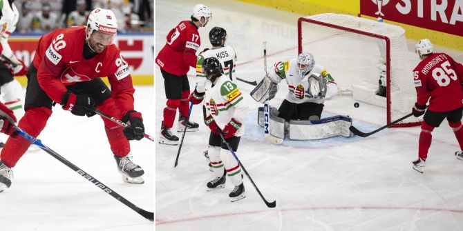 Eishockey-WM Schweiz Ungarn