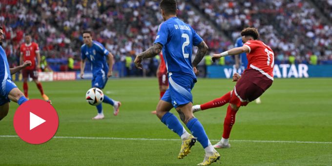 Nati ist weiter! - So herrlich trifft Ruben Vargas gegen Italien