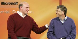 Microsoft-Milliardäre - Steve Ballmer überholt Bill Gates