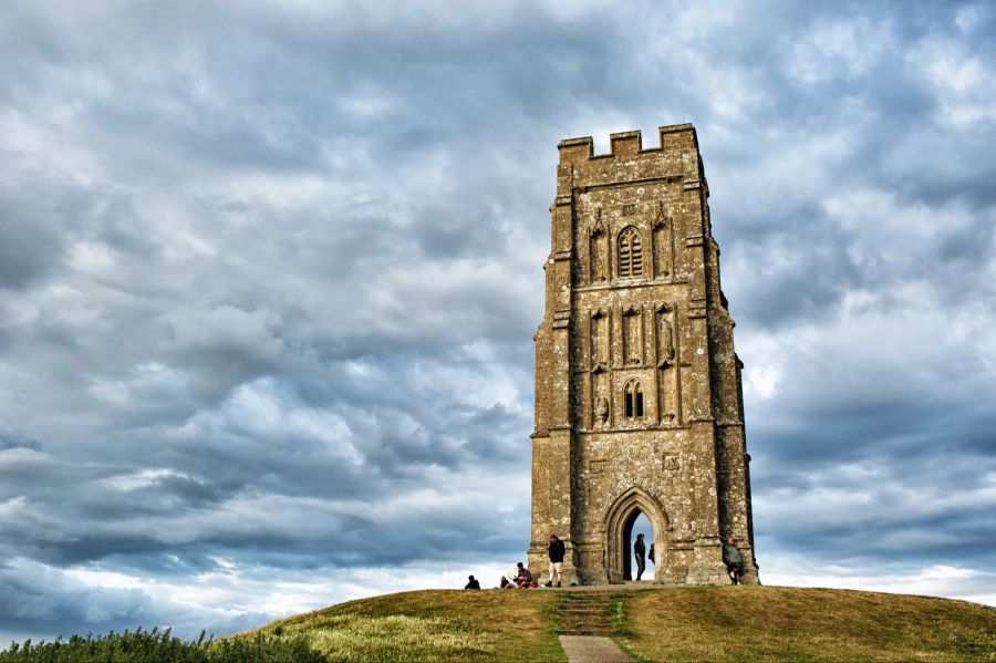 Alter Turm in Glastonbury, Glastonbury Tor