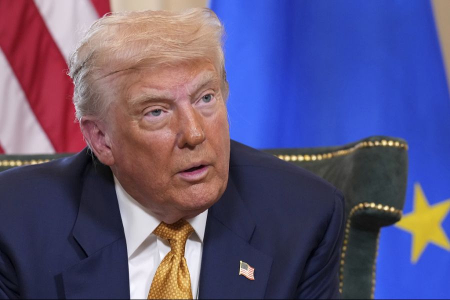 Ist mit dem Zoll-Deal mit der EU zufrieden: US-Präsident Donald Trump.