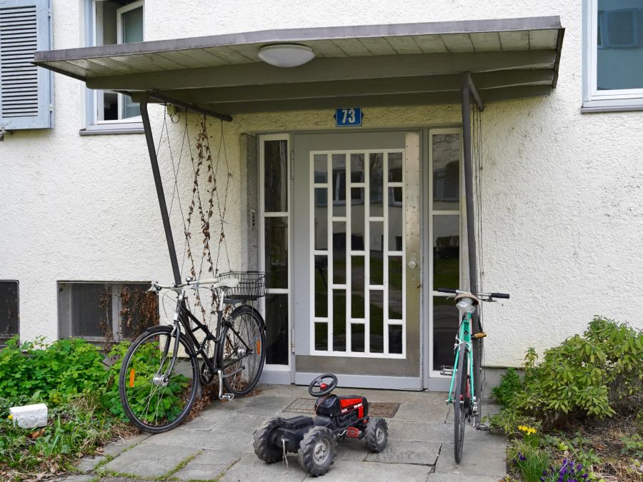 In der Siedlung leben noch immer viele Kinder – das soll nach den Plänen der Stadt auch so bleiben.