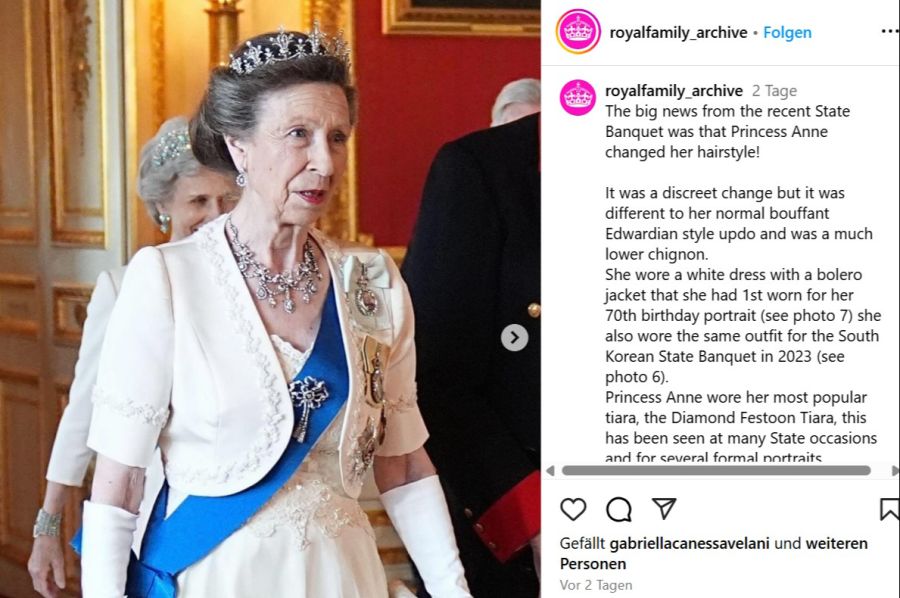 frisur prinzessin anne