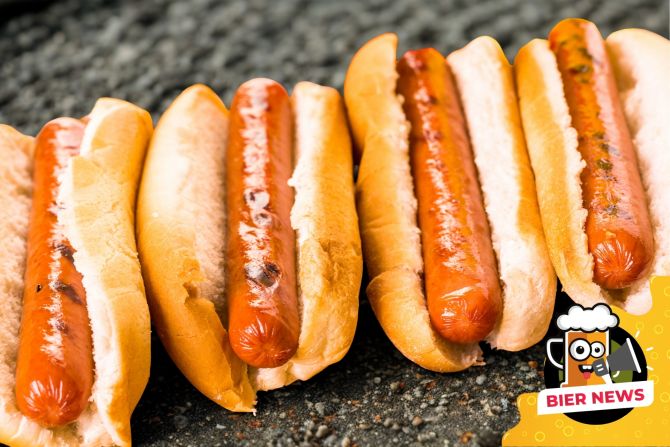 Hotdogs Strasse USA gesperrt