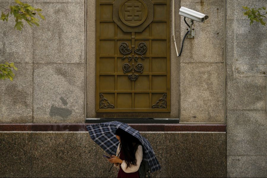 Überwachung: Über eine Million solcher Kameras sind allein in Peking installiert.