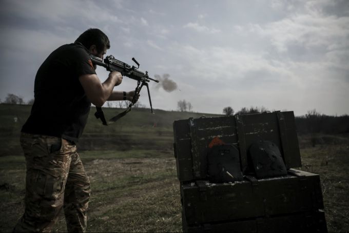 Eine Mehrheit der Ukraine glaubt, dass Russland besiegt werden kann. ukraine