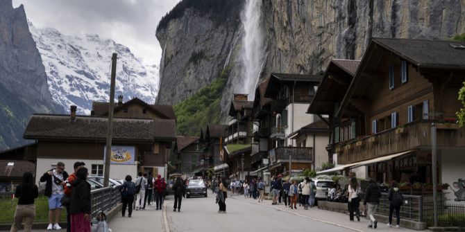 Lauterbrunnen WCs Ort Wildpinkler
