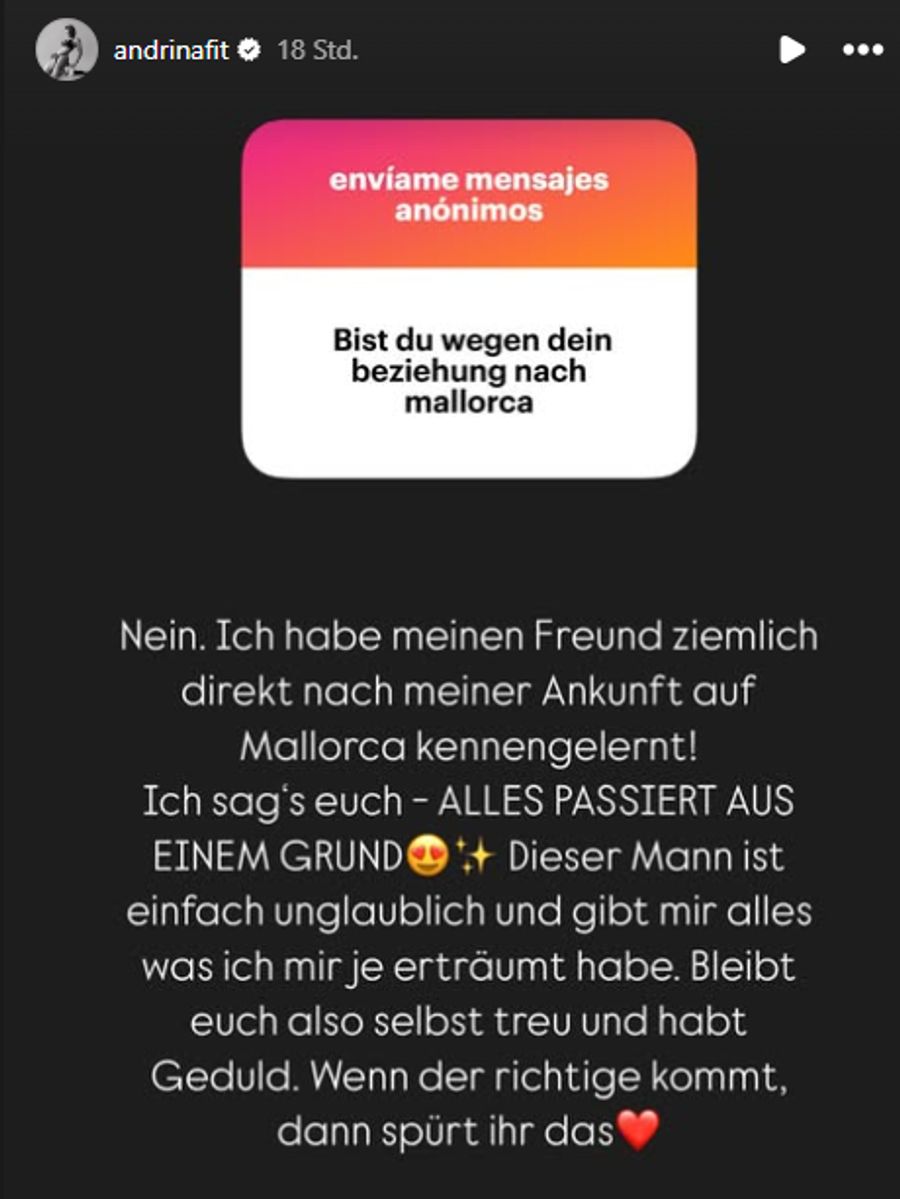 Die 32-Jährige gibt ein Liebes-Update.