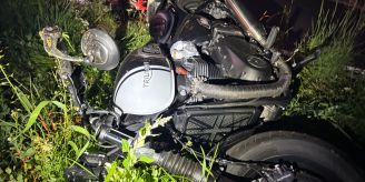 Eggersriet SG - Unfall zwischen Motorrad und Kleinmotorrad