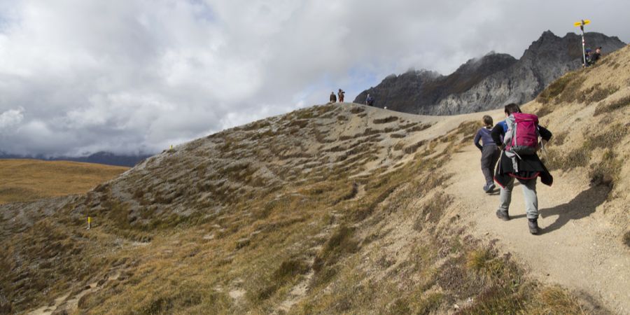 Wanderer Schweizer Nationalpark