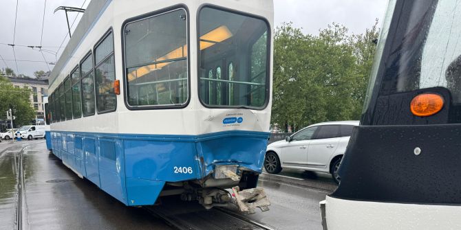 Zürich Tramkollision