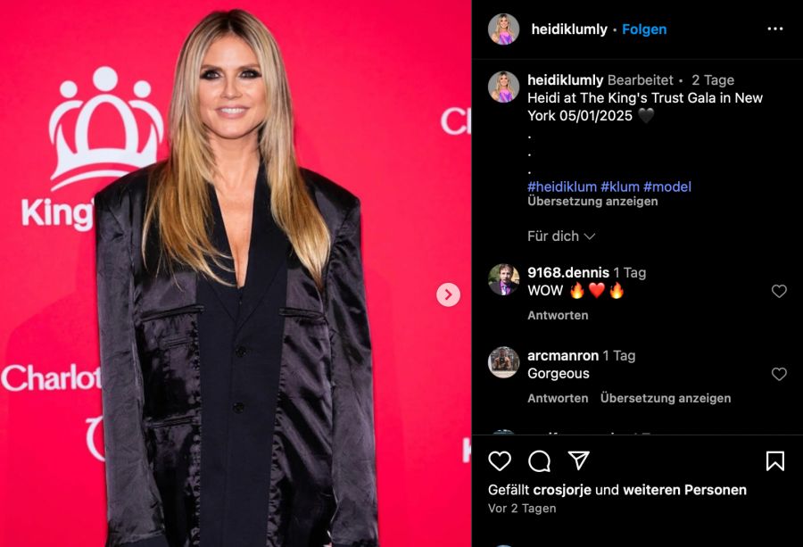 gala heidi leni klum