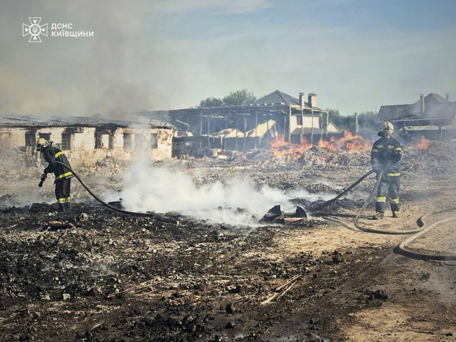 Die ukrainischen Behörden stellten Bilder des Ausmasses der Zerstörung zur Verfügung.