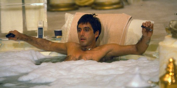 Eine Szene aus dem Film «Scarface» mit Al Pacino. (Symbolbild) scarface star