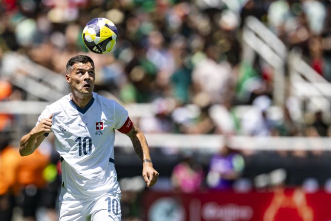 Granit Xhaka steht in Italien offenbar hoch im Kurs. Granit Xhaka Schweizer Nati