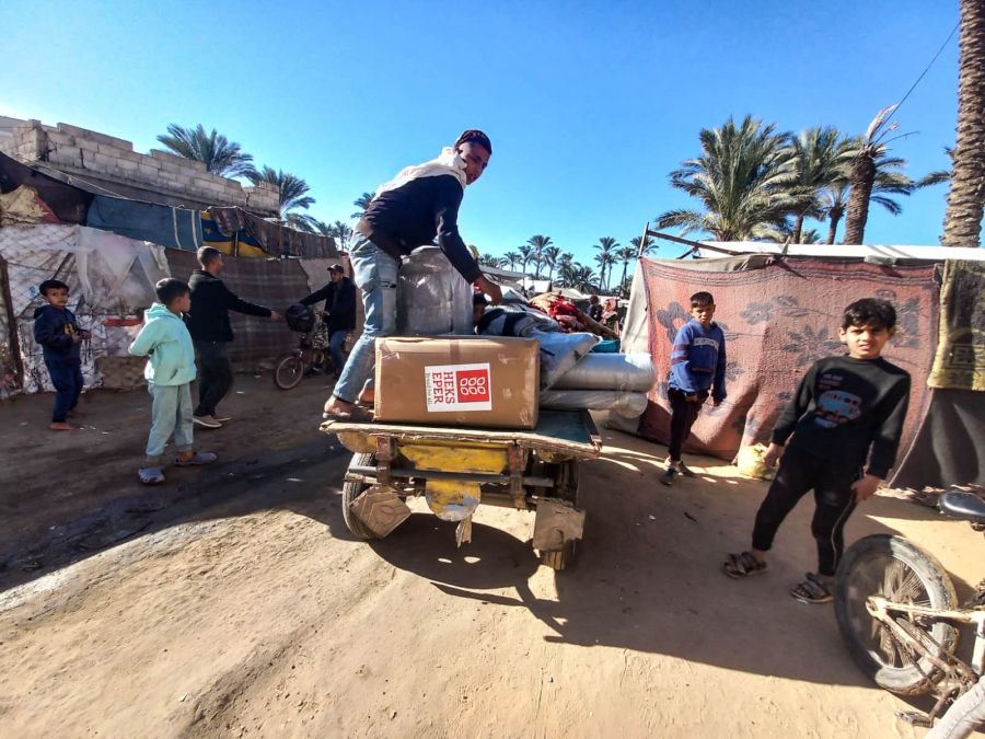 Das Heks ist vor Ort in Gaza.