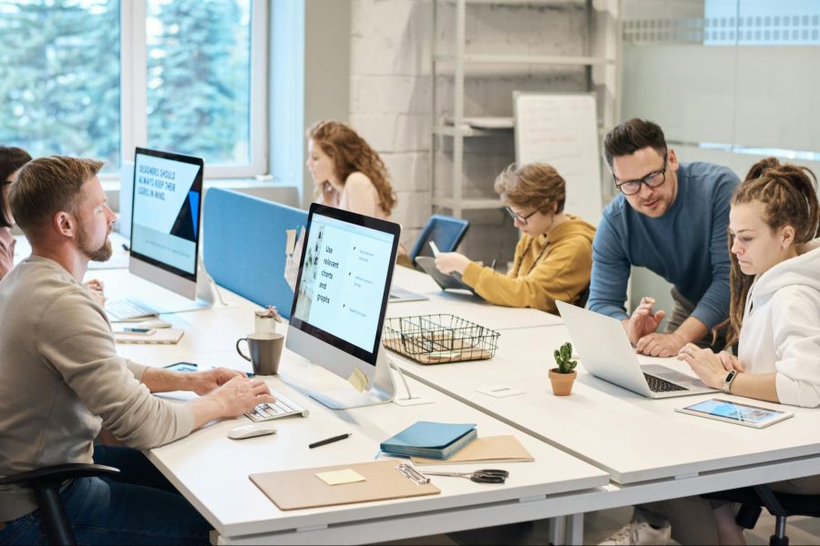 Büro, kollegen