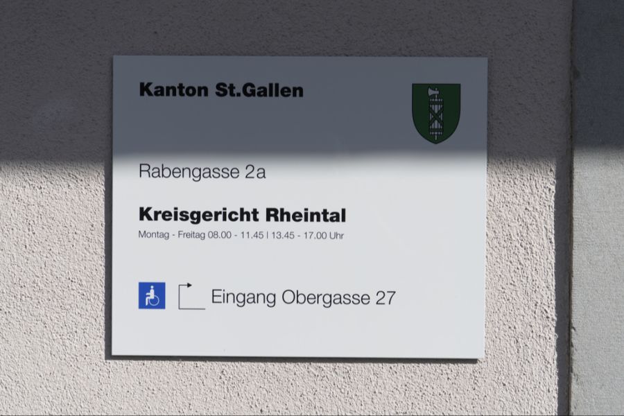 Schild des Kreisgerichts