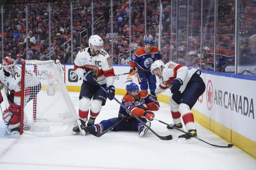 NHL Panthers Oilers