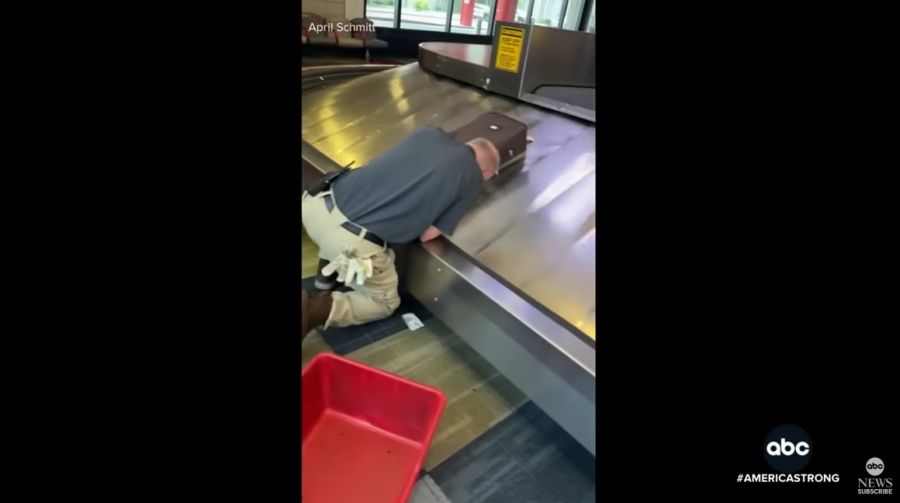 Flughafen-Mitarbeiter begannen sofort mit der Suche.