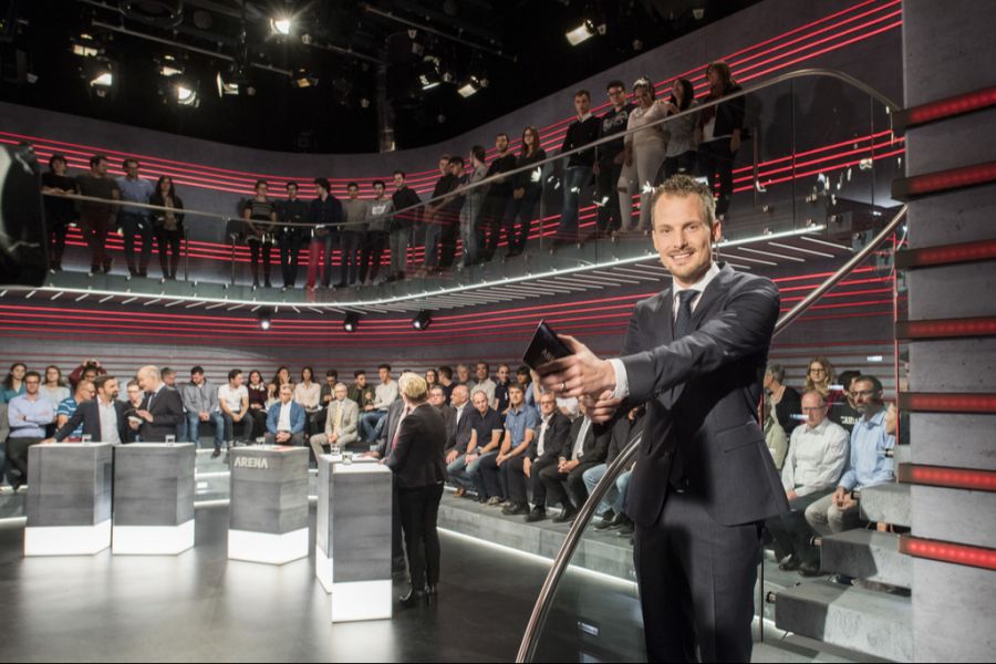 Jonas Projer ist bekannt als ehemaliger Moderator der SRF-«Arena».