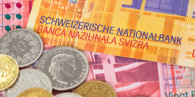 Der starke Franken sorgt für Deflationsgefahr in der Schweiz. (Symbolbild) starke Franken