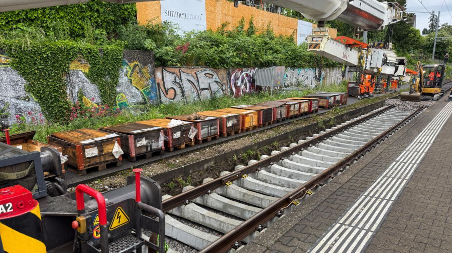 Die Störung soll laut der SBB bis mindestens 9.00 Uhr dauern.