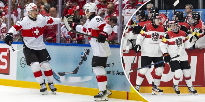Eishockey-WM Viertelfinal Schweiz Österreich