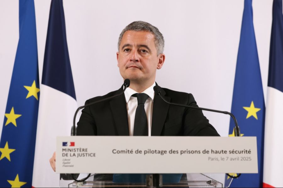 Gérald Darmanin Hochsicherheitsgefängnisse