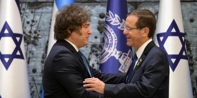 israelische Präsident Izchak Herzog
