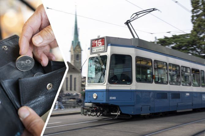 Bargeld Zürich ÖV