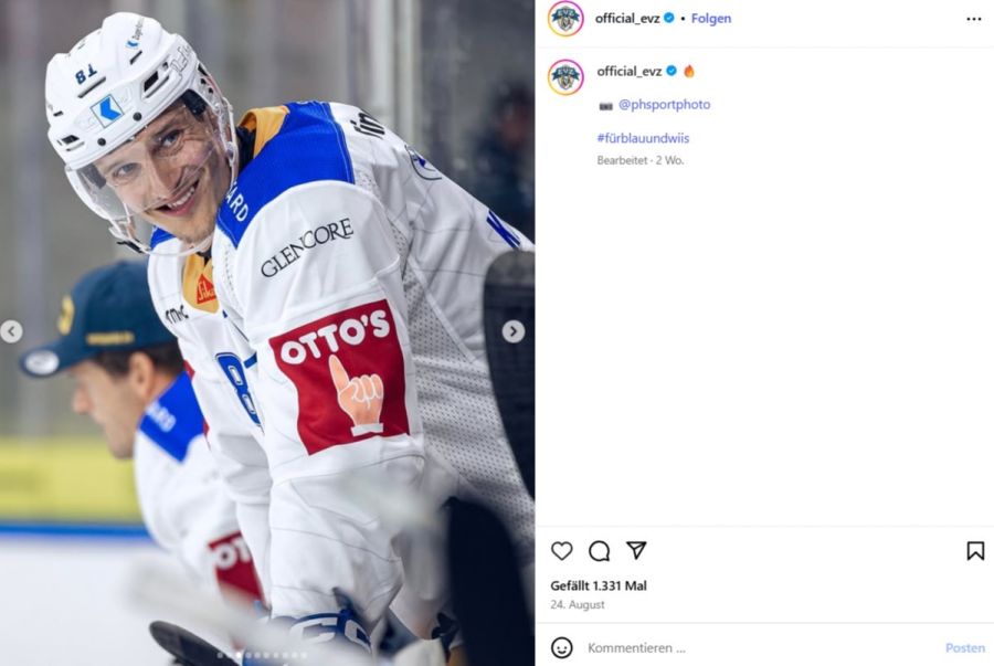 Dominik Kubalik EV Zug