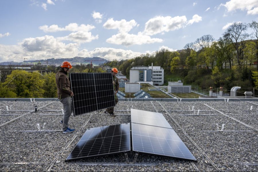 Solarpanels Postfinance