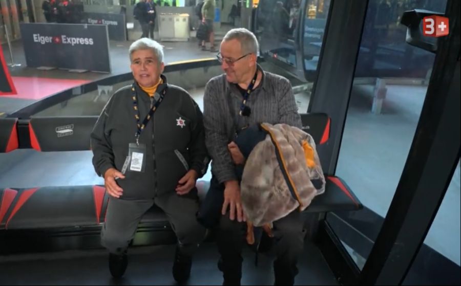 Die Nervosität ist Gabi anzusehen.