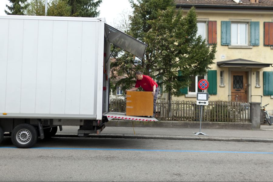 Die Umzugsquote liegt in der Schweiz bei 9,3 Prozent – ein Tiefstand.